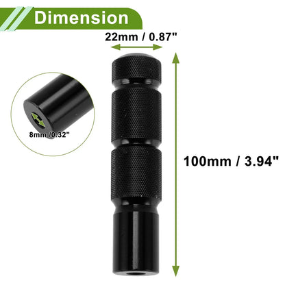 Motorcycle Foot Pegs for Honda Grom MSX125 Aluminum Alloy Black (2013-2023)