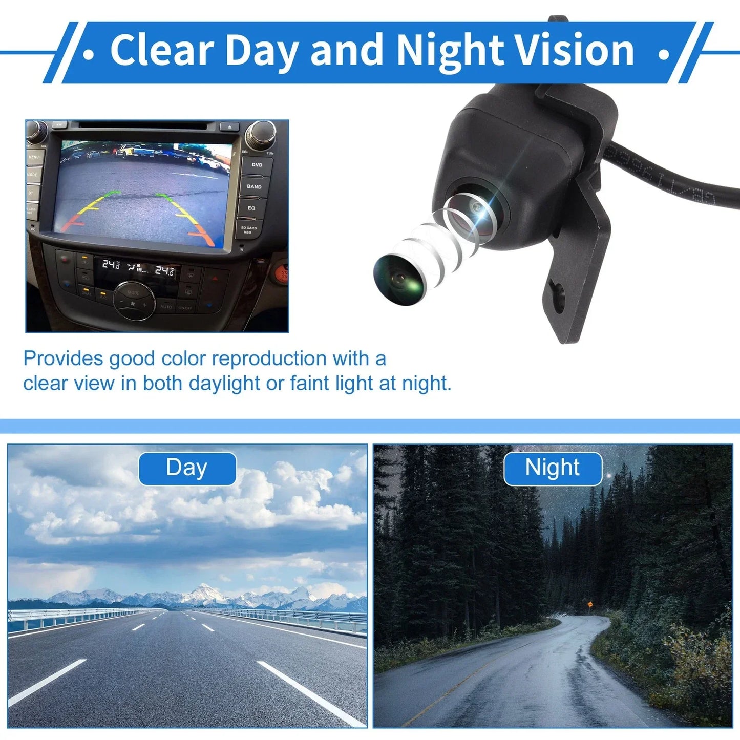 Rear View Camera 120-180° for Hyundai Tucson IX35 (2018)