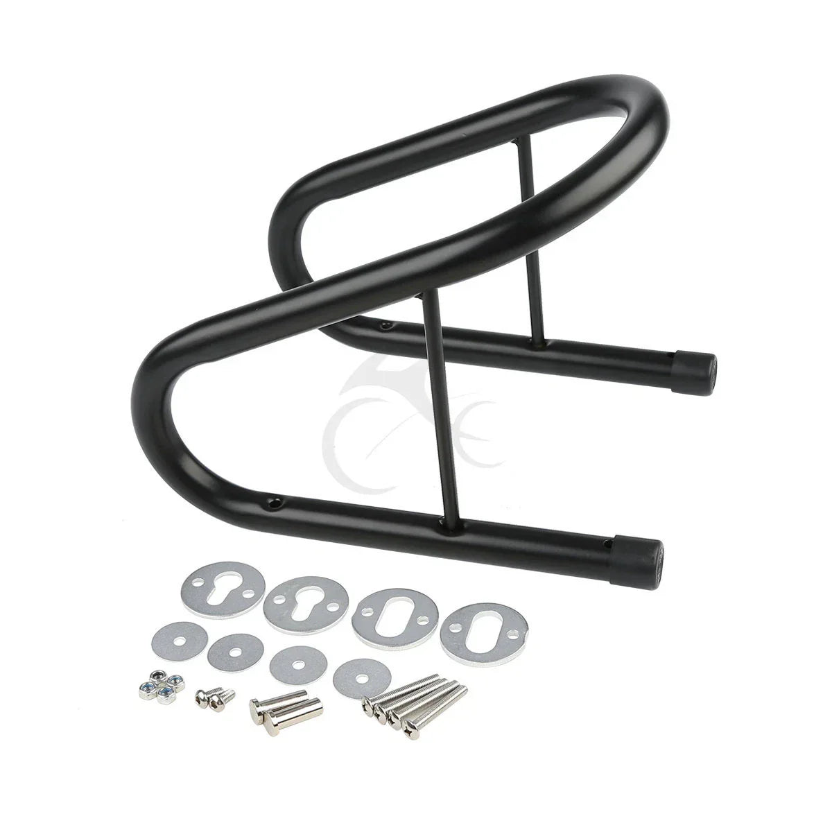 6.5" Motorcycle Wheel Chock for Scooter, Bike, Trailer, Truck Mount Tire