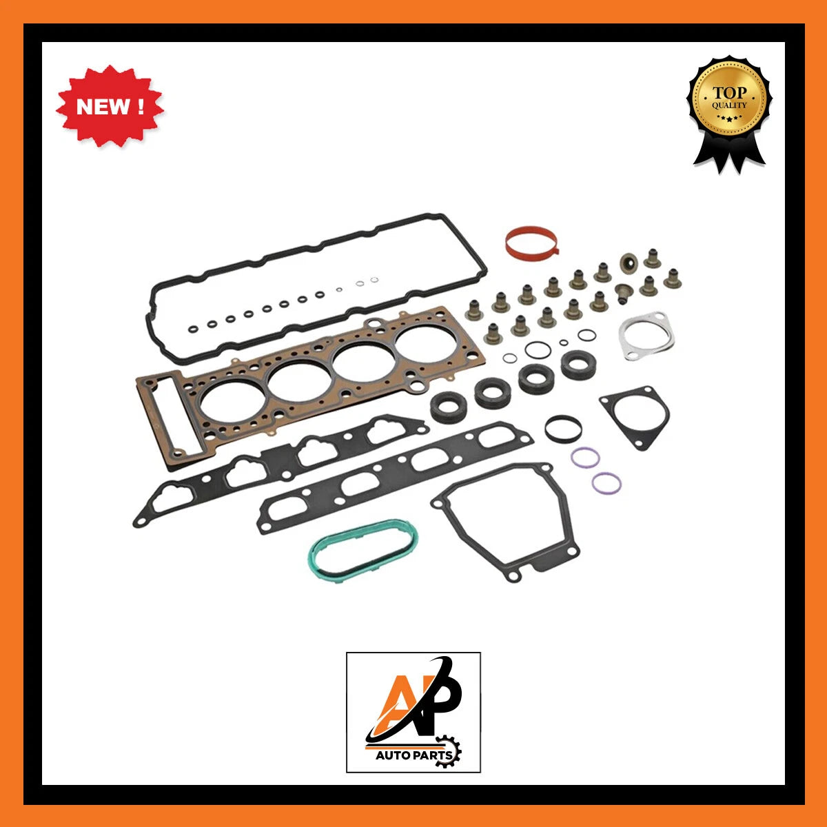 Head Gasket Set Replacement 0.65mm with Head Bolts for MINI R52 (2004–2006)