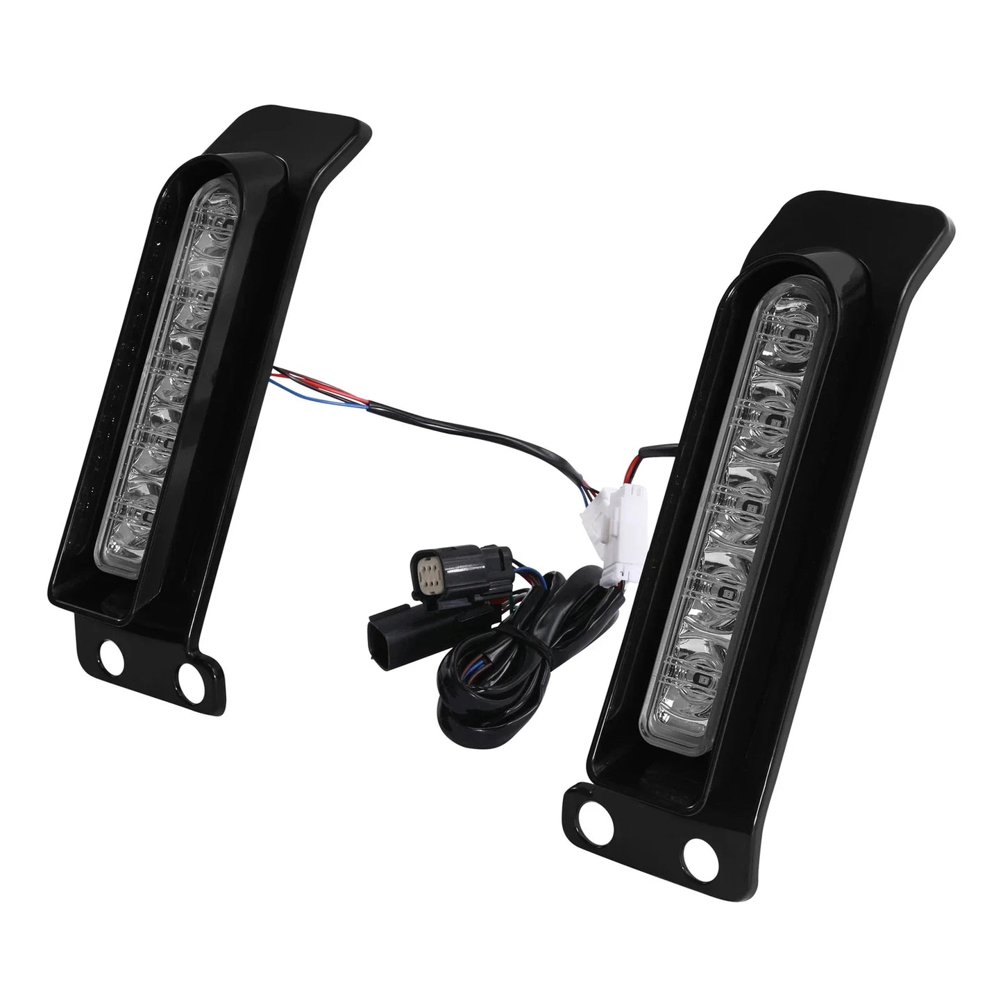 LED Insert Support Run Brake Turn Lights for Harley Touring (2014-2024)