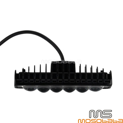 6" LED Light Bar Spot Fog Driving Lamp for Harley Dyna Softail FXST FLS