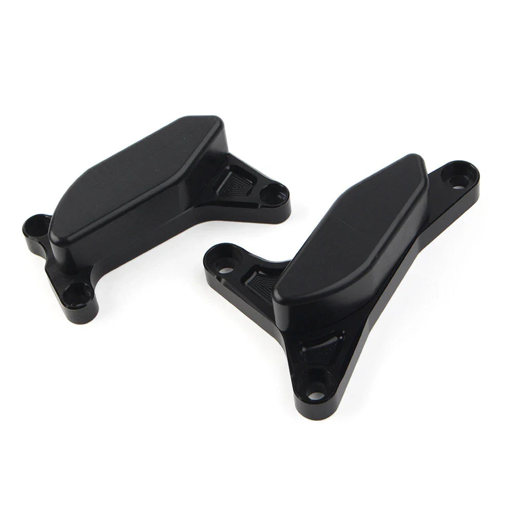 CNC Black Engine Case Slider Protector Cover for YAMAHA FZ1 FZ8 (2006-2016)
