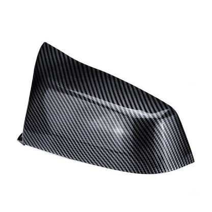 2 x Carbon Fiber Style Rear View Mirror Covers for BMW 5 6 7 E60 E61 E63