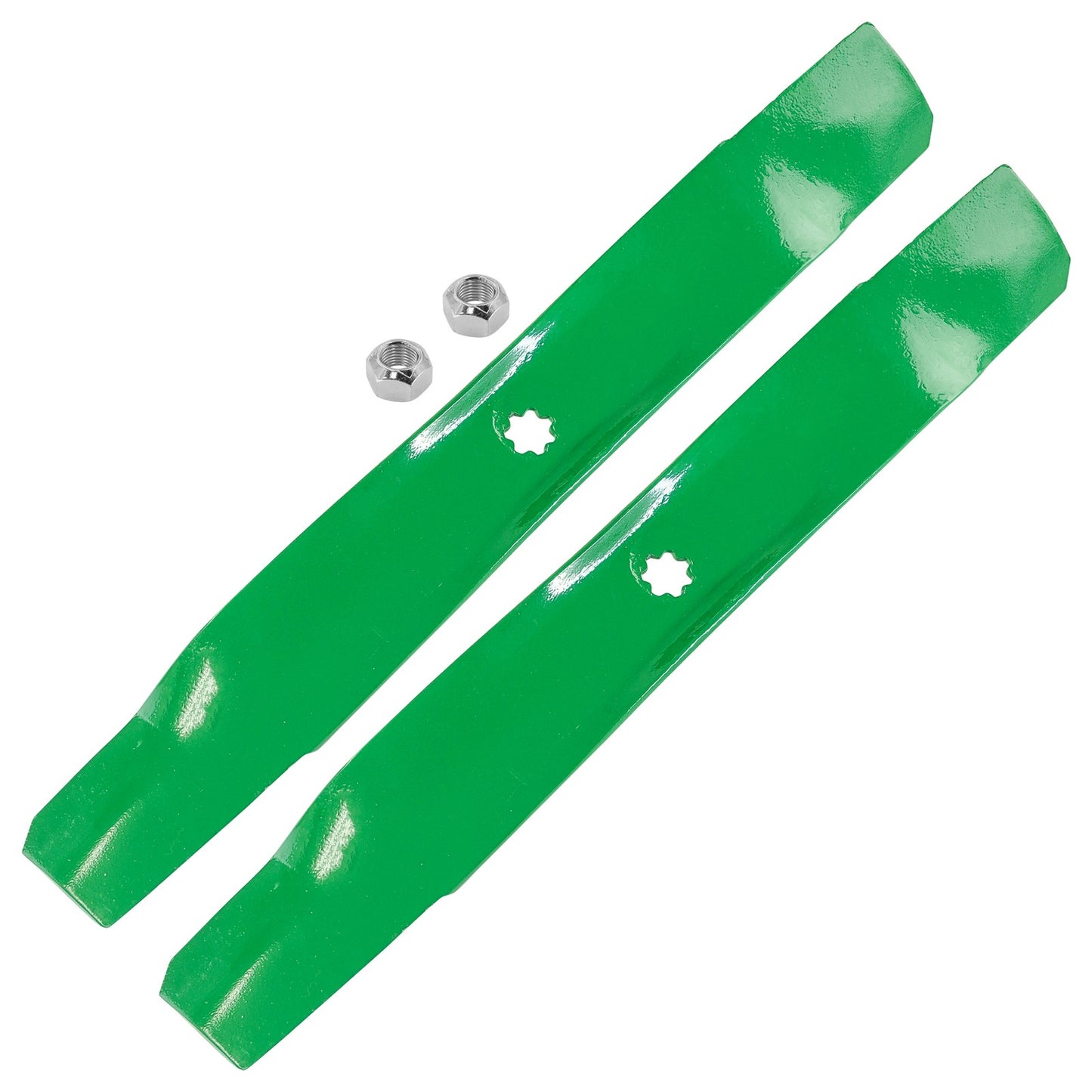 Deck Bagging Blade and Nut for John Deere L108 L111 L118 LT180 X300 (2015–2019)