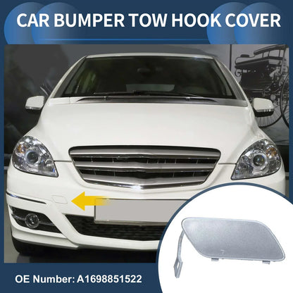Front Bumper Tow Cover for Mercedes-Benz A-Class (2005-2012) - Landline Blue