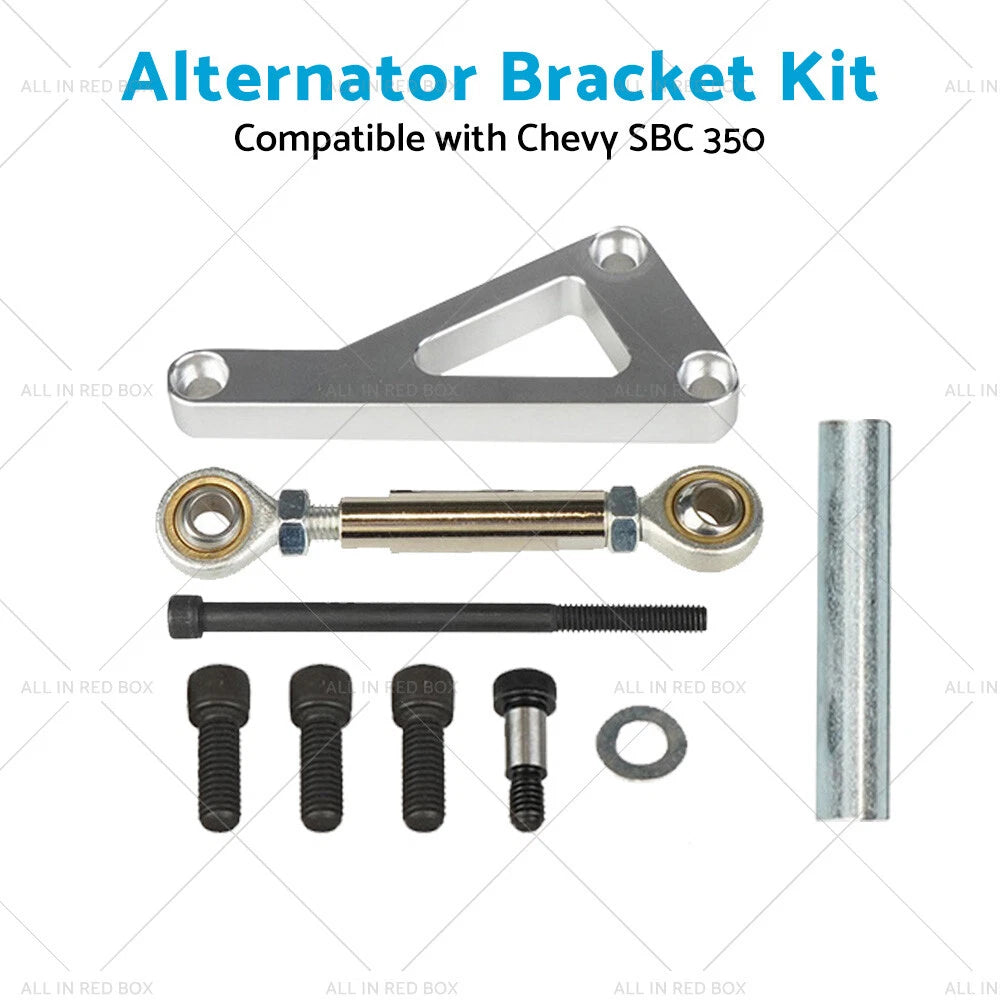 SBC Long Water Pump Alternator Bracket for Chevy 350