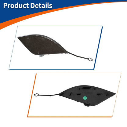 Rear Tow Hook Cover for Mercedes-Benz (2012-2015) Crystal Brown