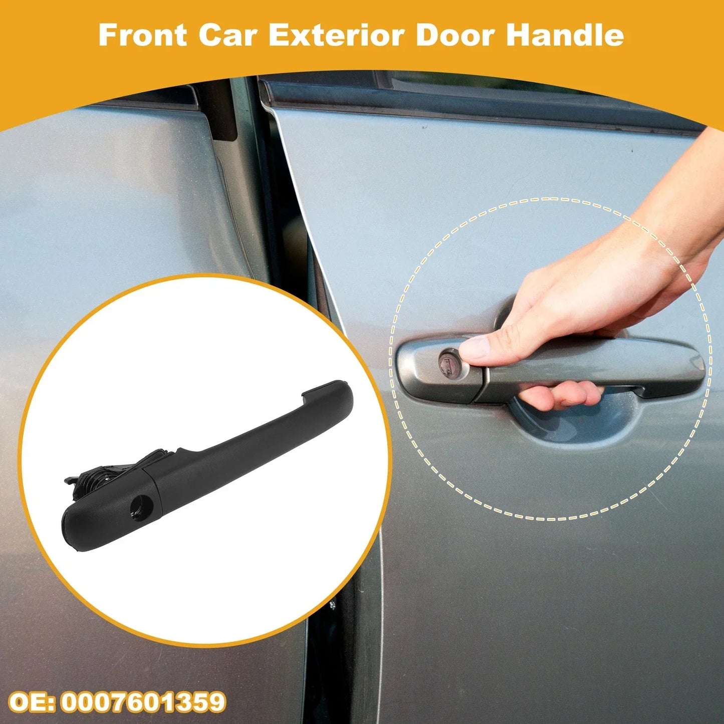 Car Exterior Door Handle for Mercedes-Benz Sprinter 2500/3500 (2007-2018)