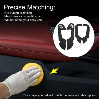 Car Door Anti Kick Pad Sticker Protector for Lexus ES ES350 ES300h (2019)