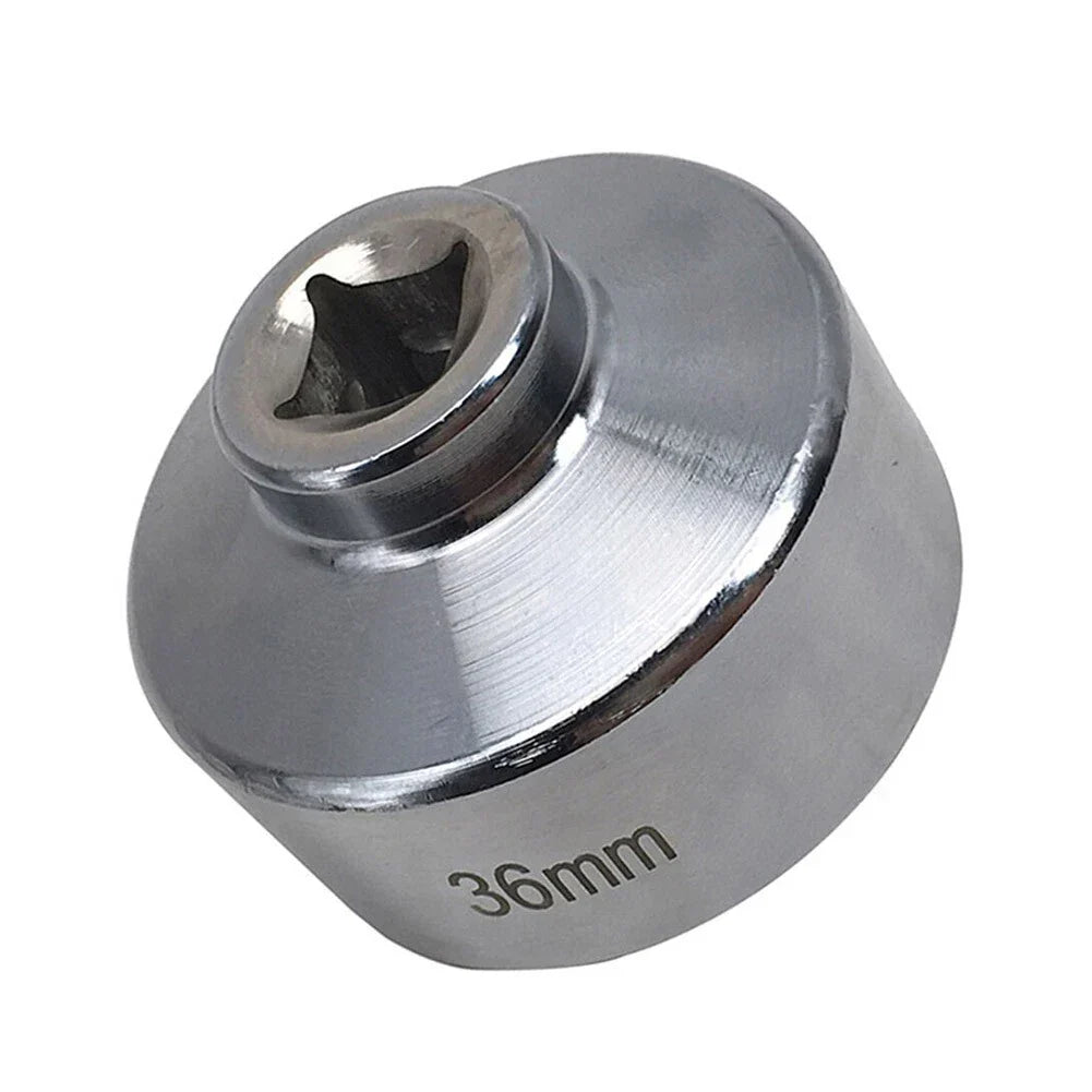 Low Profile 6Point 36mm Socket Wrench for Oil Filter Cap Removal