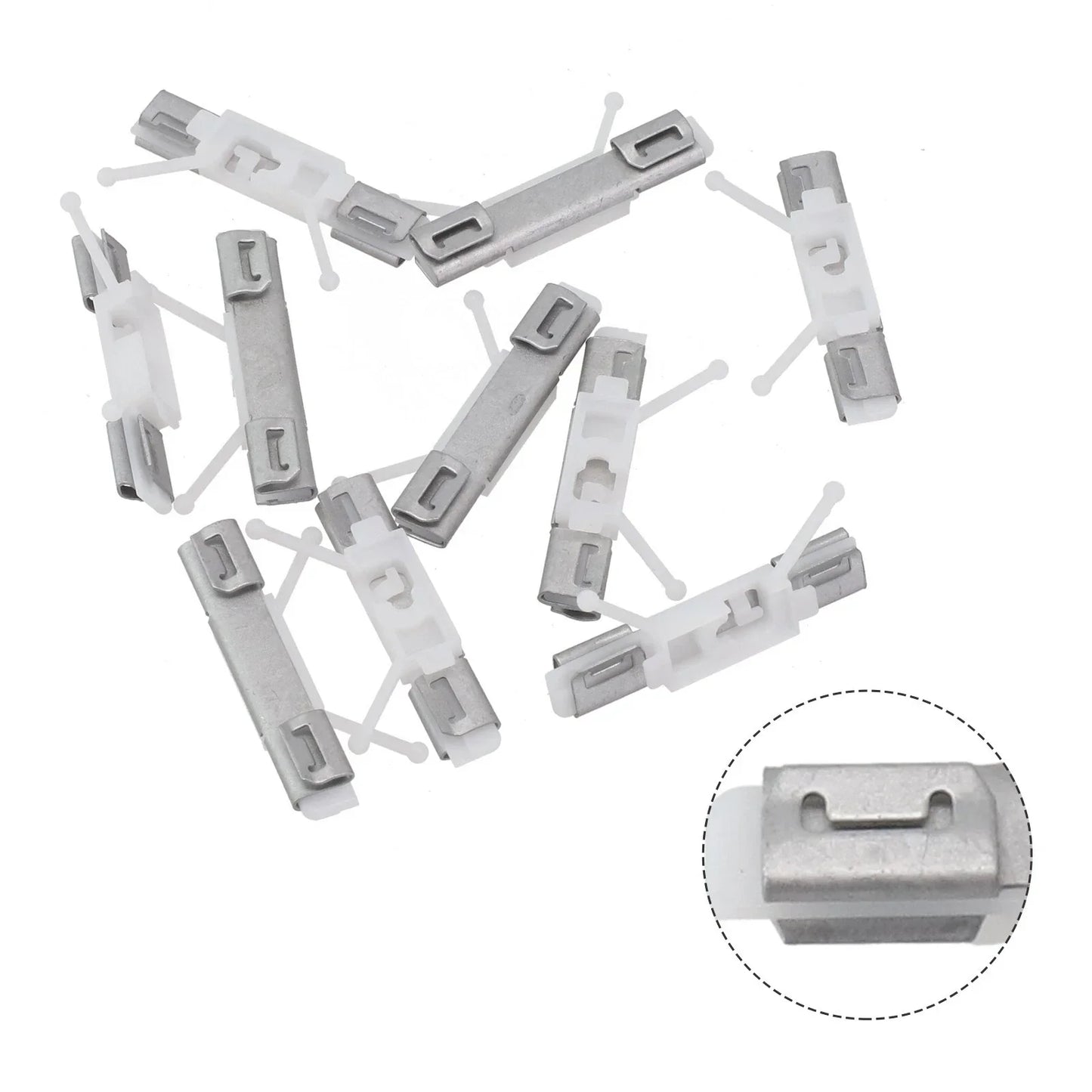 Pack Of 10 Premium Front Windshield Post Trim Clip Set for Volvo XC60 (2008–2016)