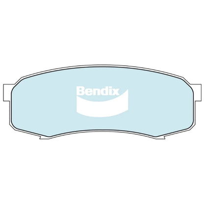 Rear Disc Brake Pad Set for Toyota Landcruiser 75 76 78 79 Series (1990-2019)