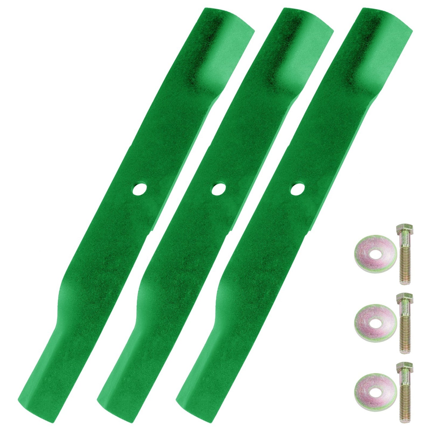 54" Deck Blade with Bolt Replacement for Hustler Deck (2000–2008)