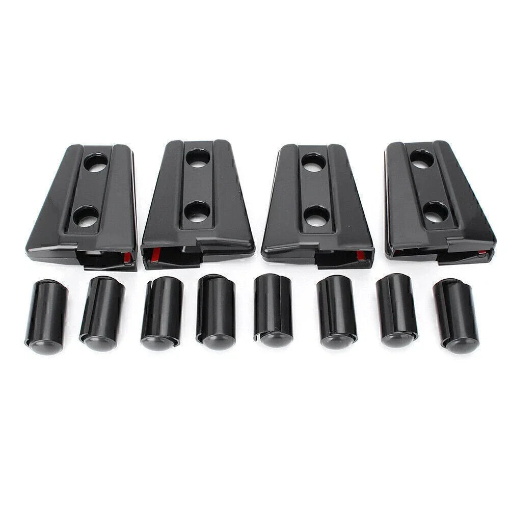 Exterior Door Hinge Chain Frame Covers for Jeep Wrangler JK (2007-2017)