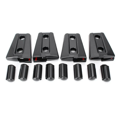 Exterior Door Hinge Chain Frame Covers for Jeep Wrangler JK (2007-2017)