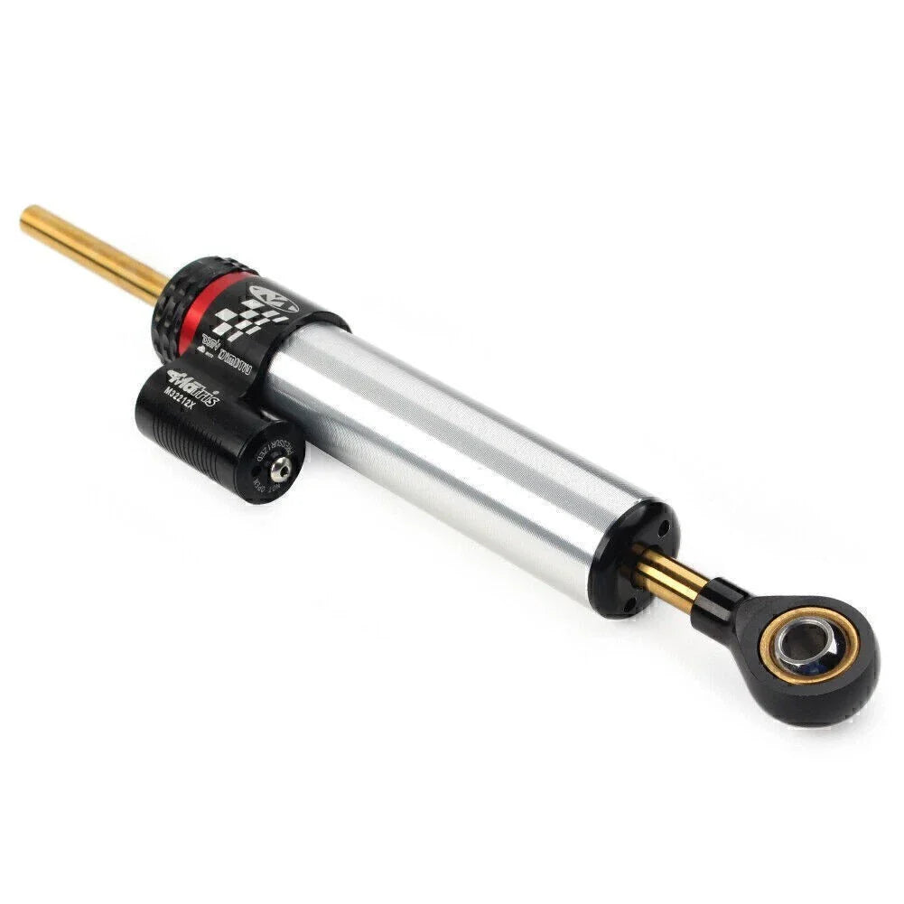 250mm Steering Damper Stabilizer for Motorcycle - Silver