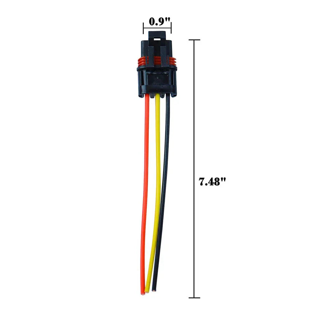 6Pcs Pulse Power Plug Pigtail Connector for Polaris Ranger XP 1000 (2018-2021)