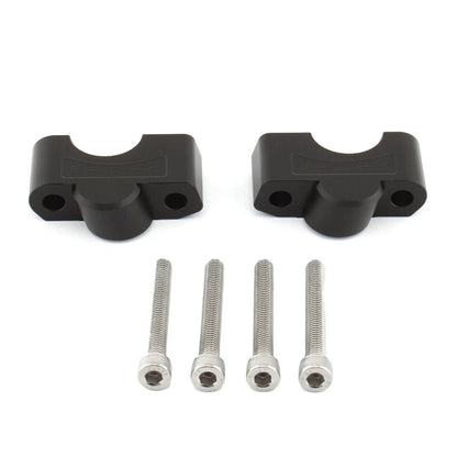 CNC Handlebar Raiser Clamp for Tiger Sport 660 (2022-2024) Black
