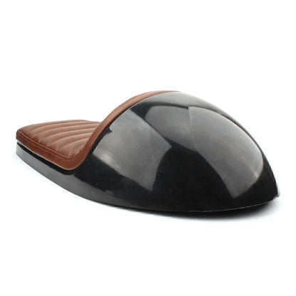 Retro Seat Pan Base Cushion for Scrambler Cafe Racer - Brown