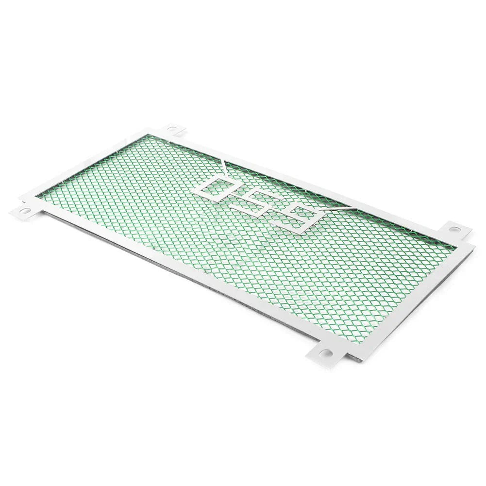 Radiator Oil Cooler Guard Green for Kawasaki Ninja 650 Z650 (2017-2020)