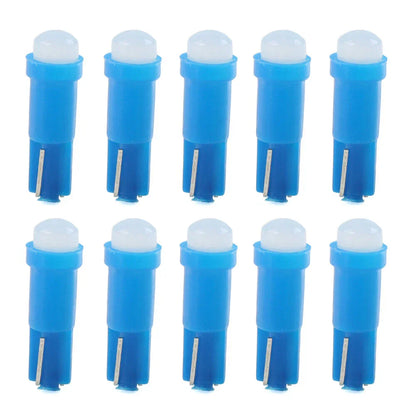 Blue Light T5 1 SMD Dashboard Gauge Lamp Bulb for Car