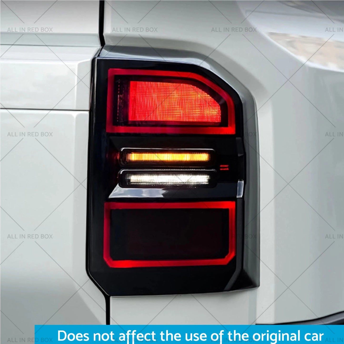 Tail Light Lamp Cover Trim for Toyota Land Cruiser Prado (2024)