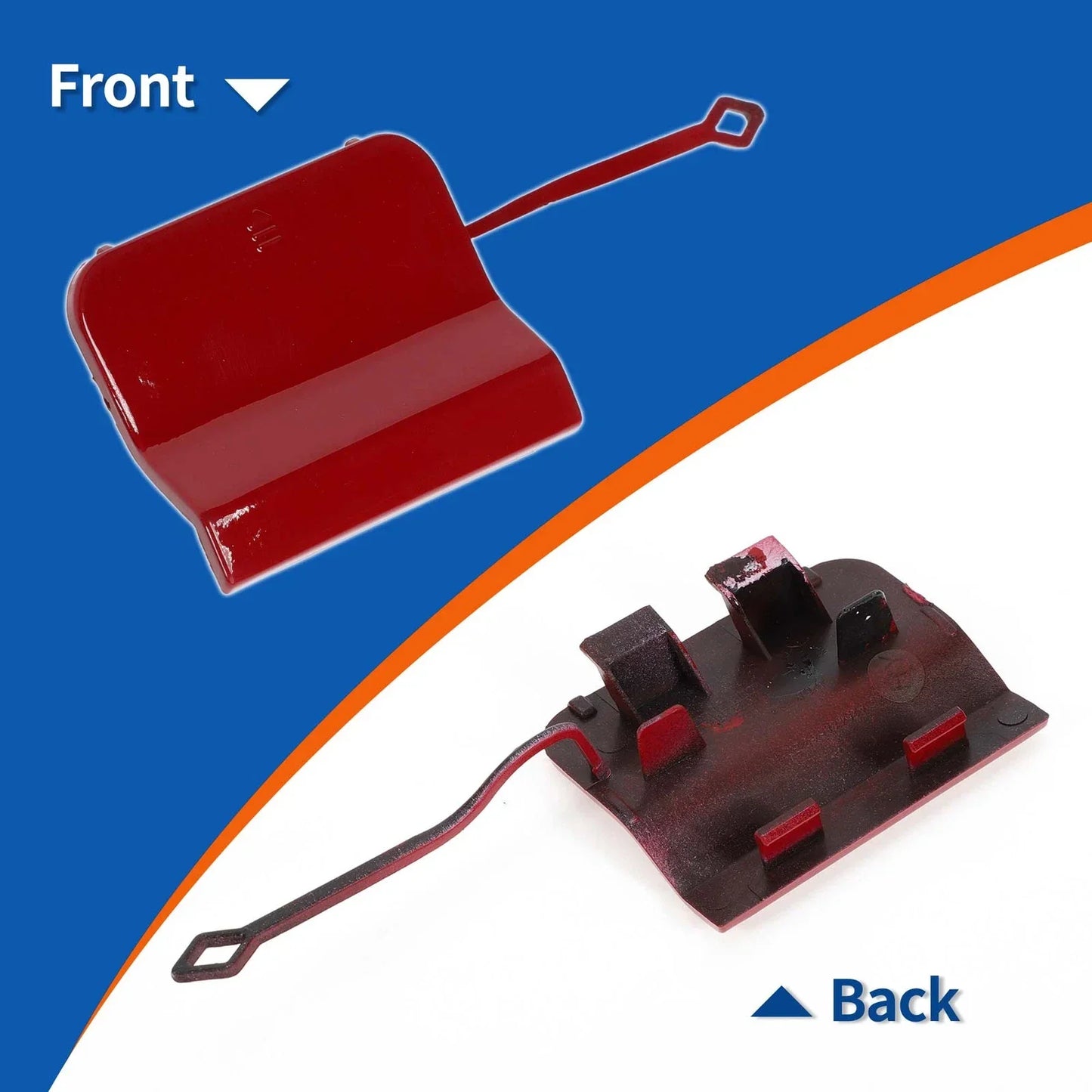 Rear Tow Hook Cover for Mercedes-Benz C-Class W204 2012-2015 A2048856223