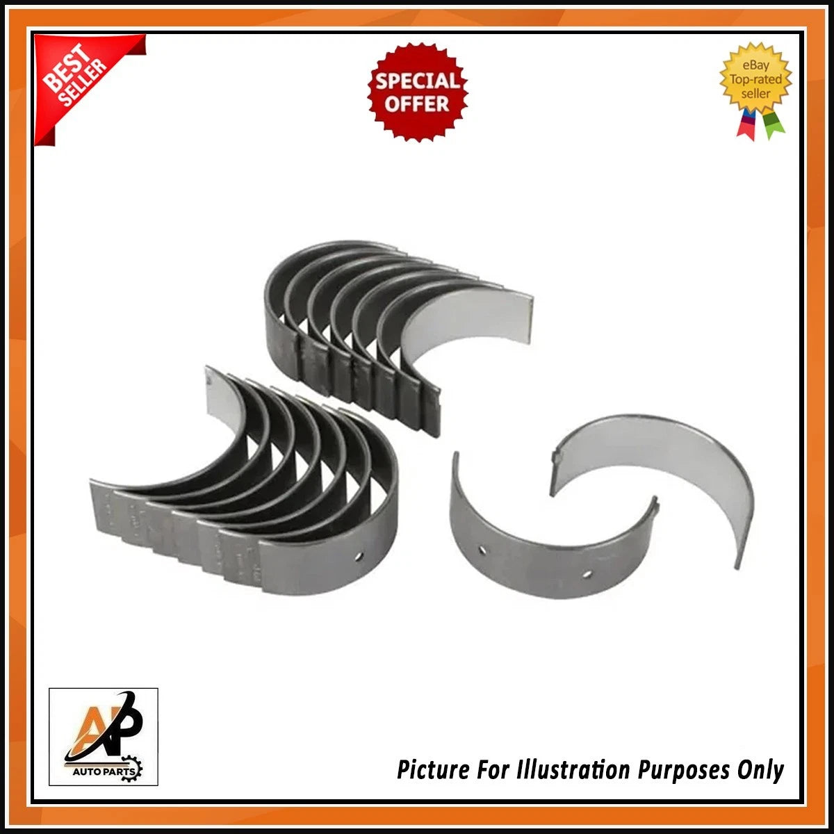 Engine Conrod and Bearing Set Replacement for Land Rover 2.0 SD4 Diesel (204DTA) (1989–1989)