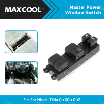 Power Window Switch for Nissan Tiida C11 SC11 C11Z (2006-2010)