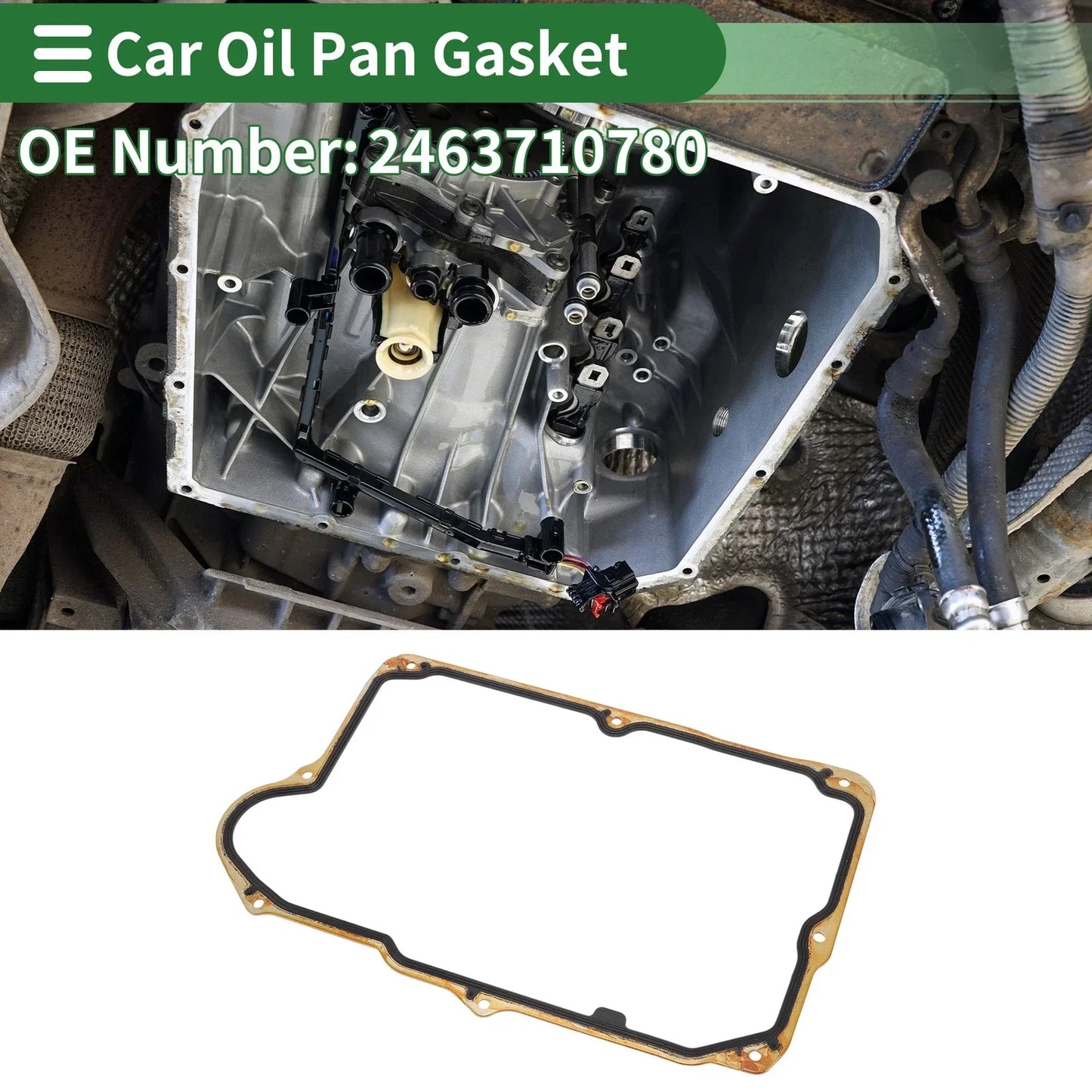 Car Oil Pan Gasket for Mercedes-Benz CLA250 (2014-2017)