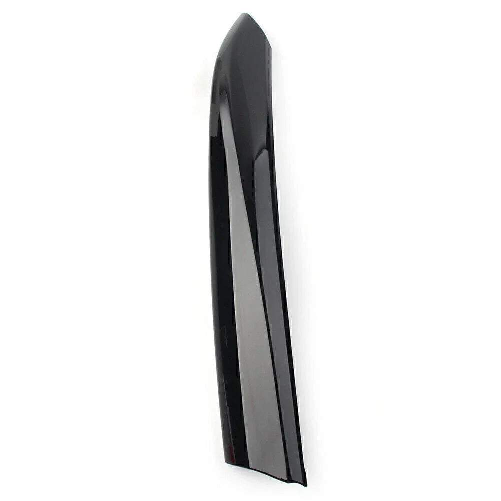Black Front Left Bumper Grille Insert Cover Trim for Jaguar XF (2016-2020)
