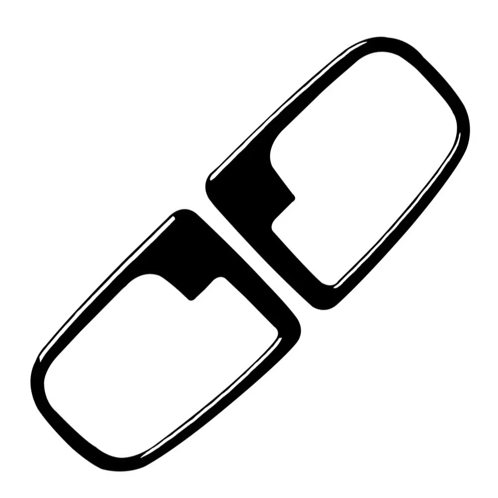 Piano Black Interior Door Handle Cover Trim for BMW 3 Series (1991-1999)