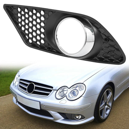Left Side Fog Light Grille Cover for Mercedes-Benz C350 C300 (2008-2015)