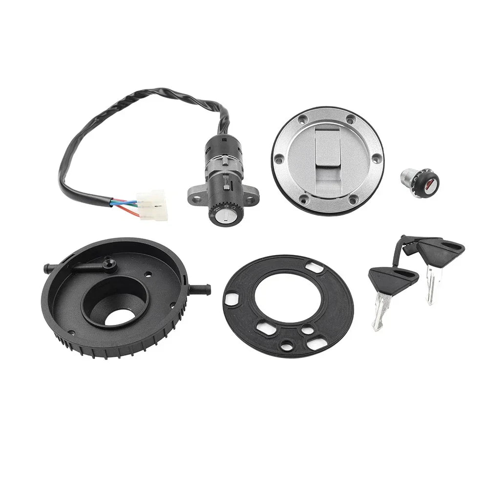 Ignition Switch Fuel Gas Cap Seat Lock Set for Aprilia CR150 GPR125/150/250R