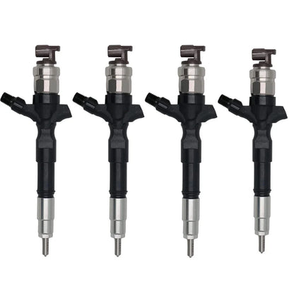 4PCS Diesel Fuel Injectors for Toyota Prado KDJ150R KDJ150L (2009-2017)