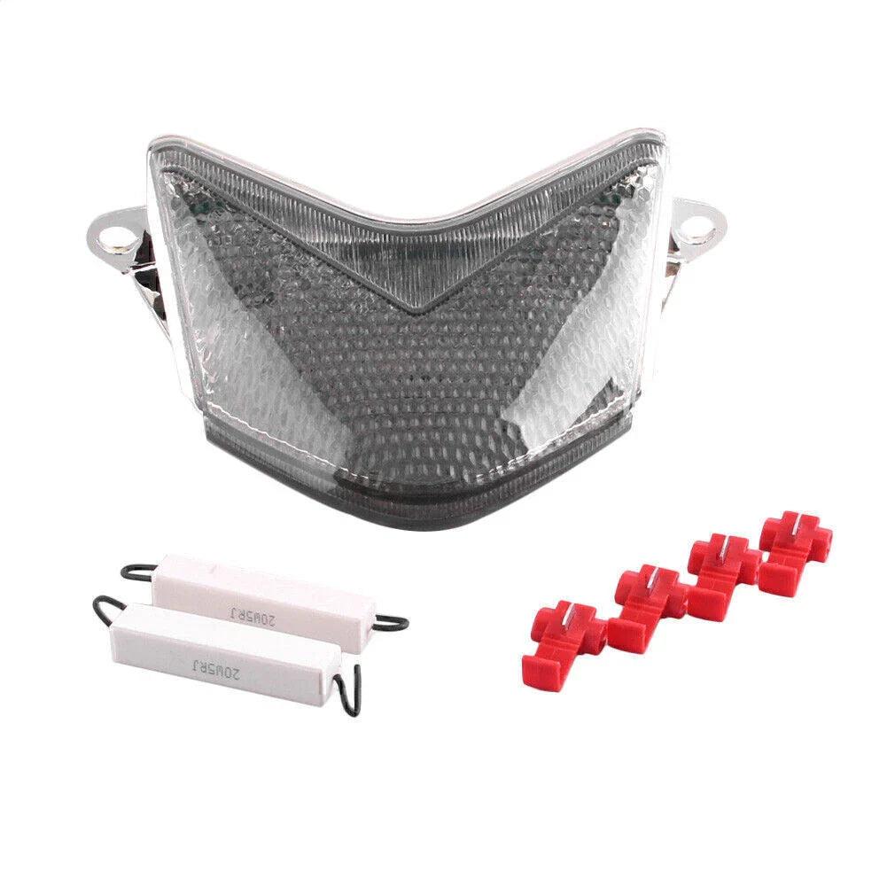 Smoke Rear Brake LED Tail Light w/ Turn Signal for KAWASAKI Ninja ZX10R (2006-2007)