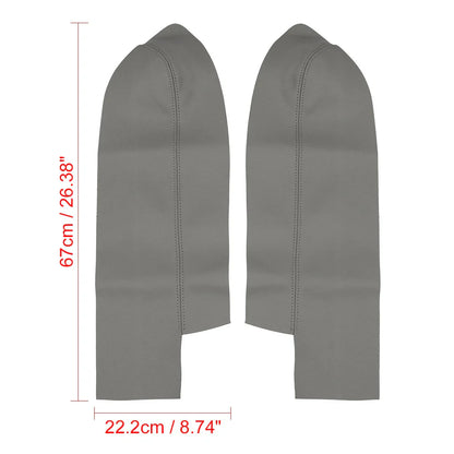 Synthetic Leather Car Front Door Panels Armrest Covers for Honda CR-V (2007-2012)
