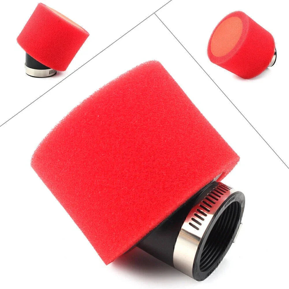 42MM Angled Air Filter for ATV Quad Go Kart CRF XR 50 70 Pit Dirt Bikes