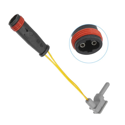 Brake Pad Wear Sensor Lead for Mercedes-Benz (2 x) Black Gold Tone