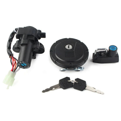 Ignition Switch Fuel Gas Cap Seat Lock Key for Kawasaki KLX250/250S/SF (2006-2023)