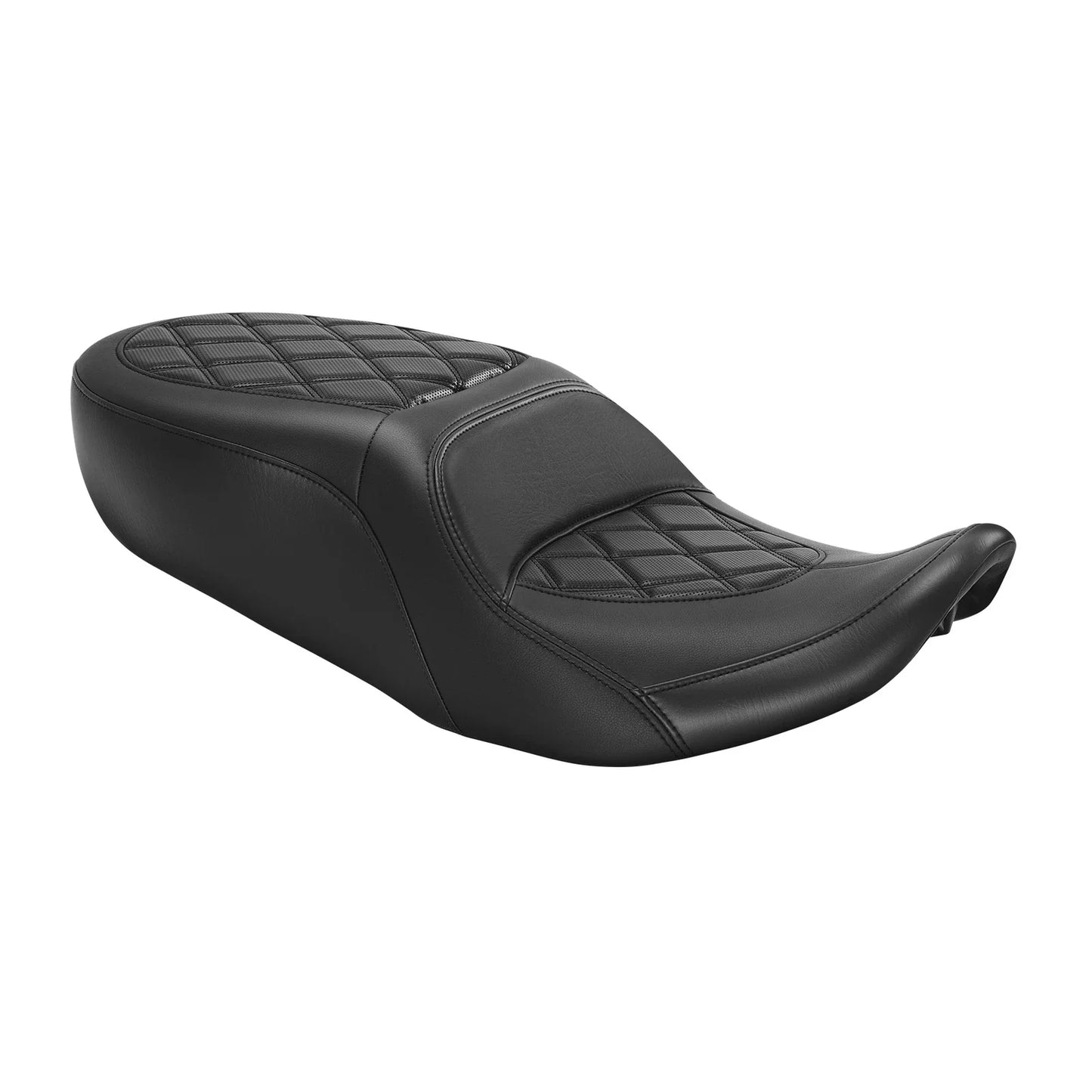 Black Driver Passenger Seat for Harley CVO Road Glide (2023-2025)