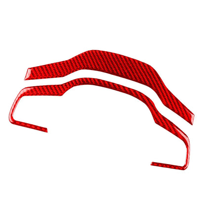 Red Steering Wheel Button Frame Cover Trim for Jaguar F-Type (2013-2024)