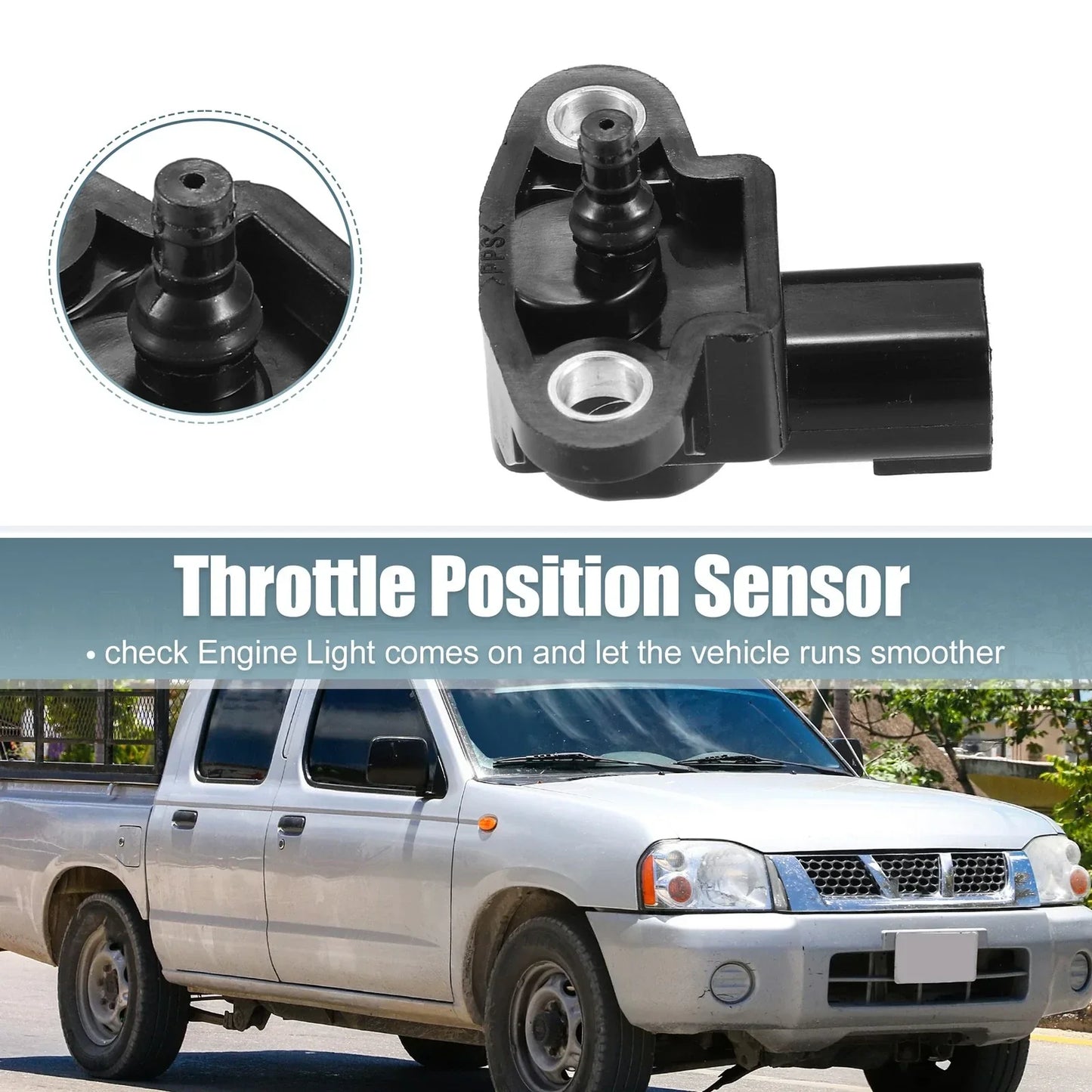 2 x Throttle Position Sensors for Mercedes-Benz ML350 (2006-2011)