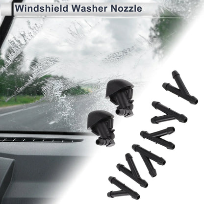 Washer Nozzle & 6 x Hose Connectors for Honda