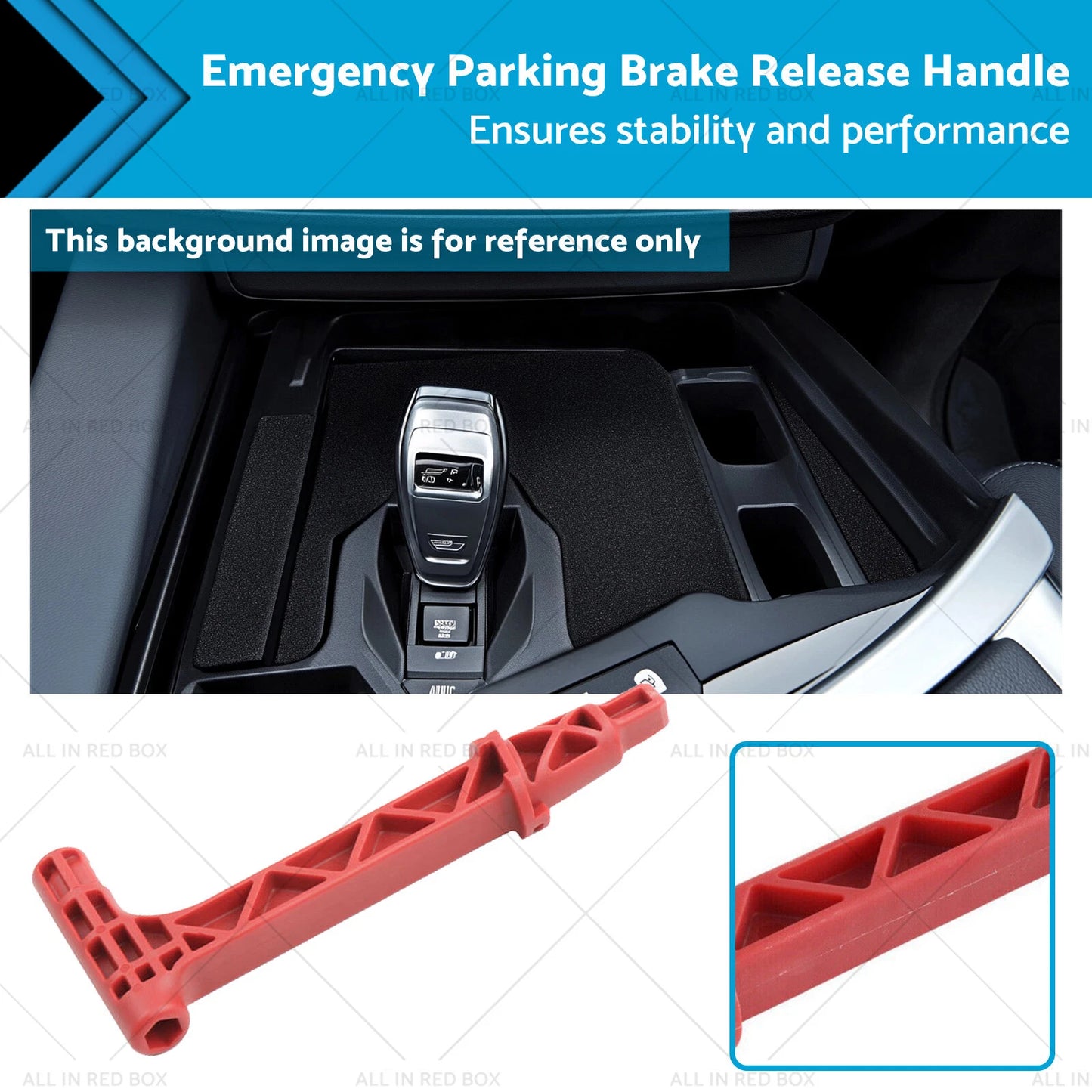 Emergency Parking Brake Release Handle for BMW X5 X6 E70 (2007-2013)