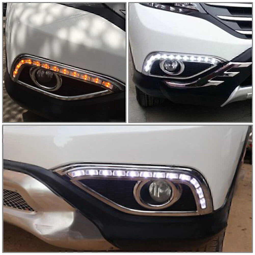 ABS Front LED Daytime Running Lights for Honda CR-V (2012-2014)