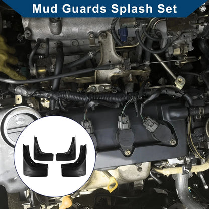 Mud Flaps Splash Guards 1 Set for Mercedes-Benz GL/GLS (2015-2016)