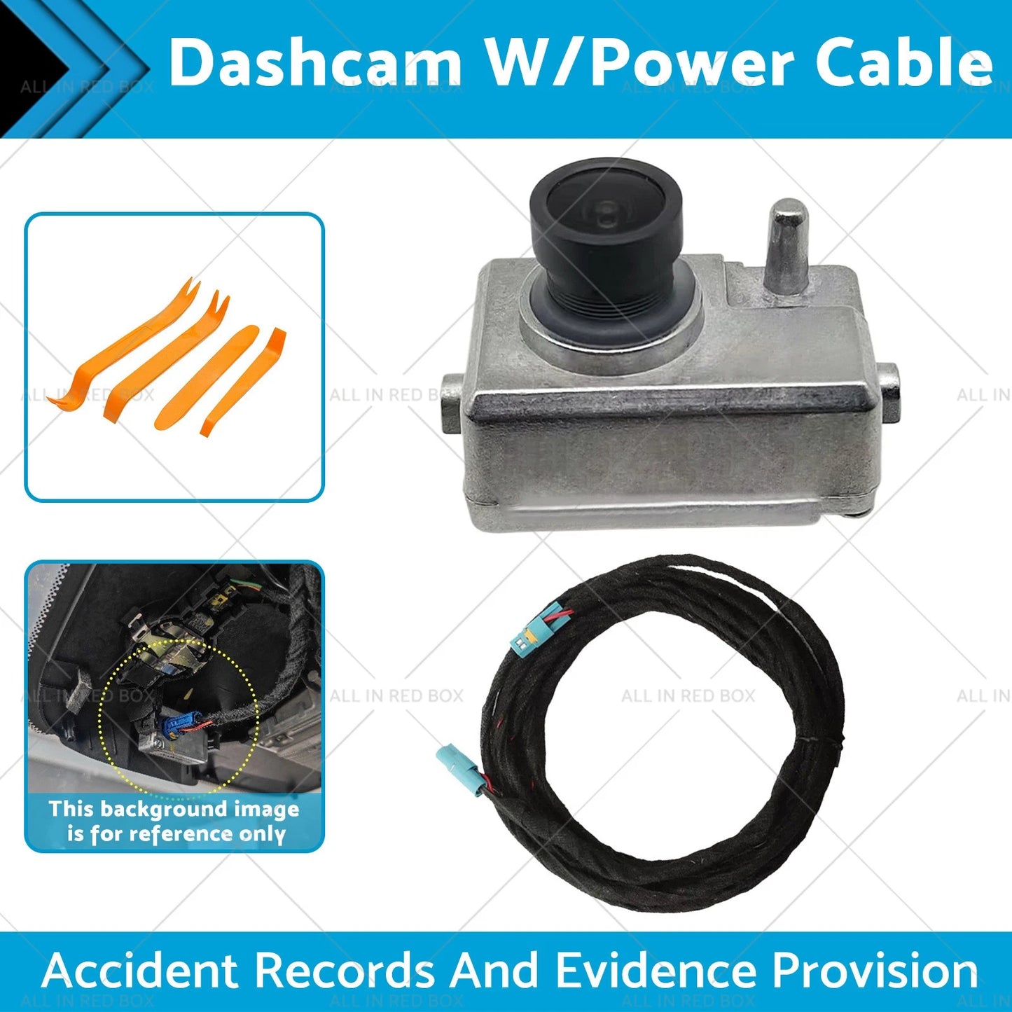 DVR Drive Recorder Camera w/Power Cable for BYD Atto 3 Seal DM-I/EV