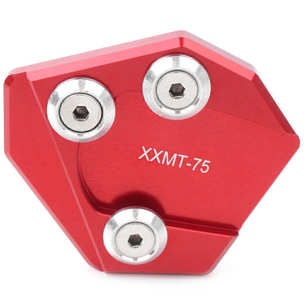 Sidestand Kickstand Extension Pad for YAMAHA GTR (2004-2015) Red